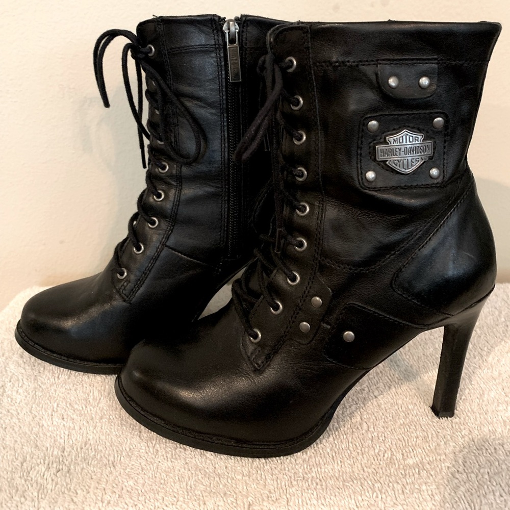 Women’s stiletto Harley Davidson boots